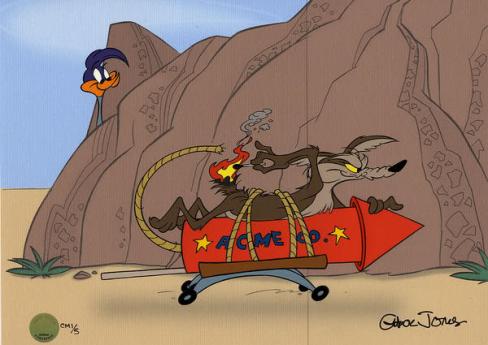 Wile-E-Coyote-clever-rocket-plan